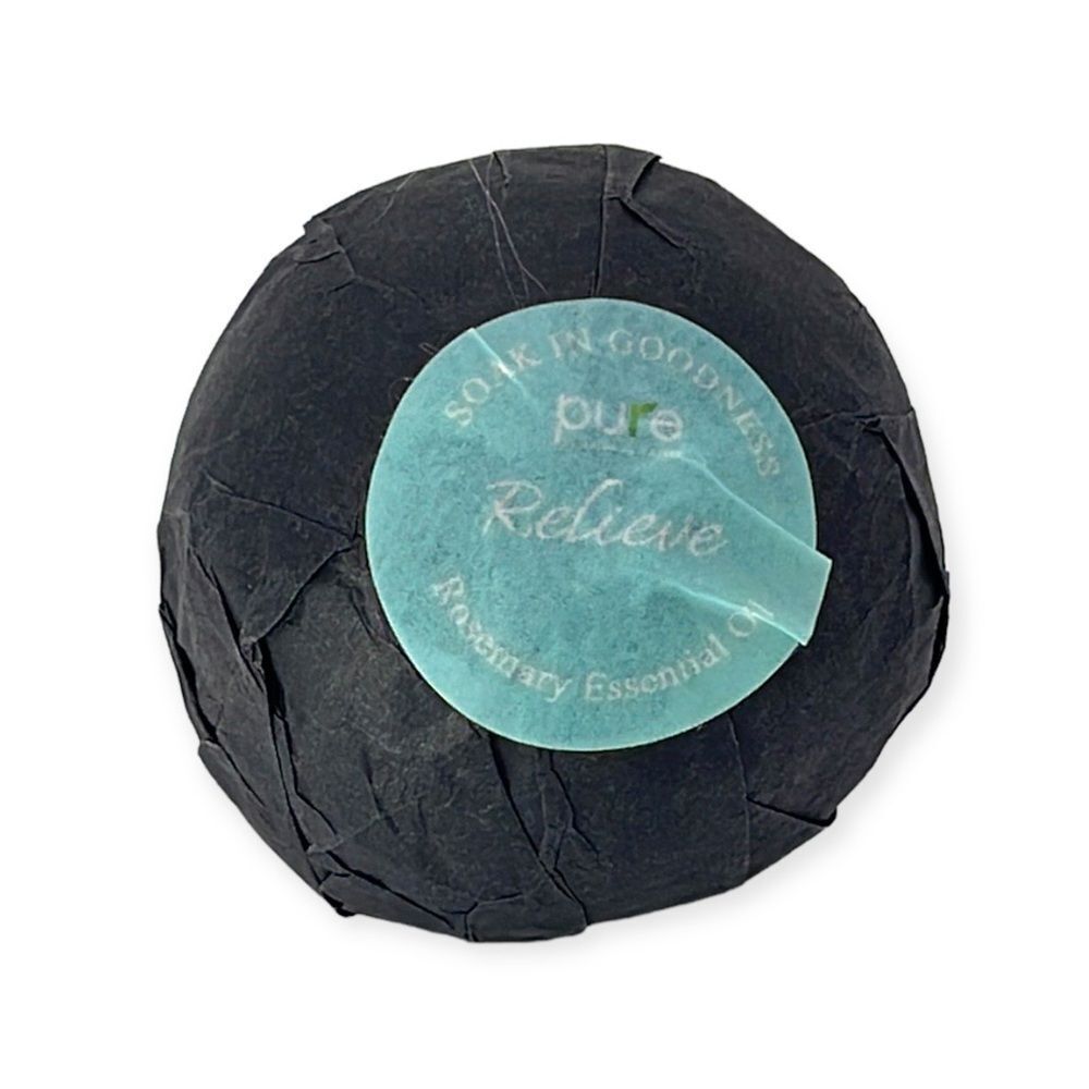 NWT Pure Relieve Soak in Goodness Rosemary Oil Bath Bomb